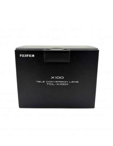Fujifilm TCL-X100 II Telekonverter Schwarz für X100VI / X100V / X100F